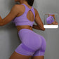 Yoga Sports Vest and Shorts Set