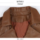 Fitted PU Leather Short Jacket