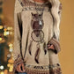 Retro Dreamcatcher Print Long Sleeve Tee