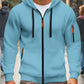 Men's Zipper Pocket Hooded Sweatshirt