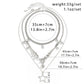 Gothic Chain Star Pendant Necklace