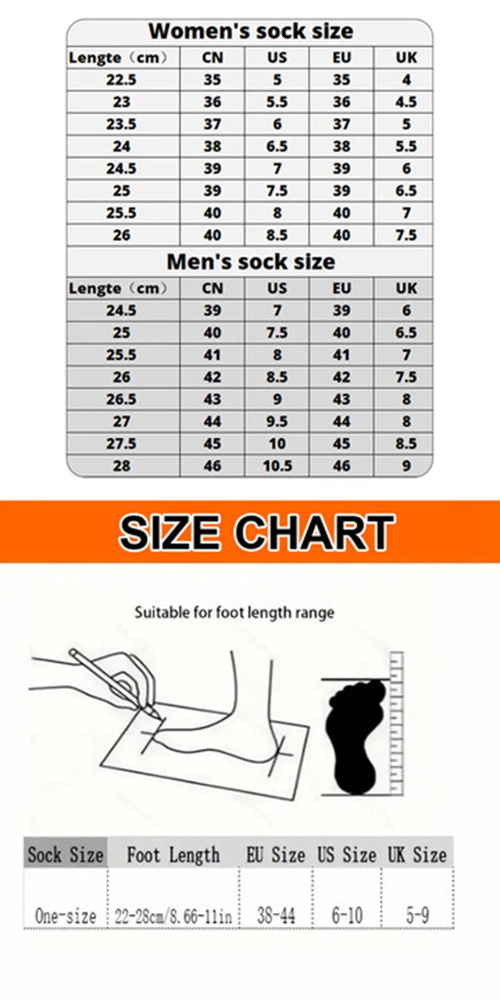 Asymmetrical Crocodile Cotton Socks