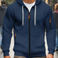 Men's Zipper Pocket Hooded Sweatshirt