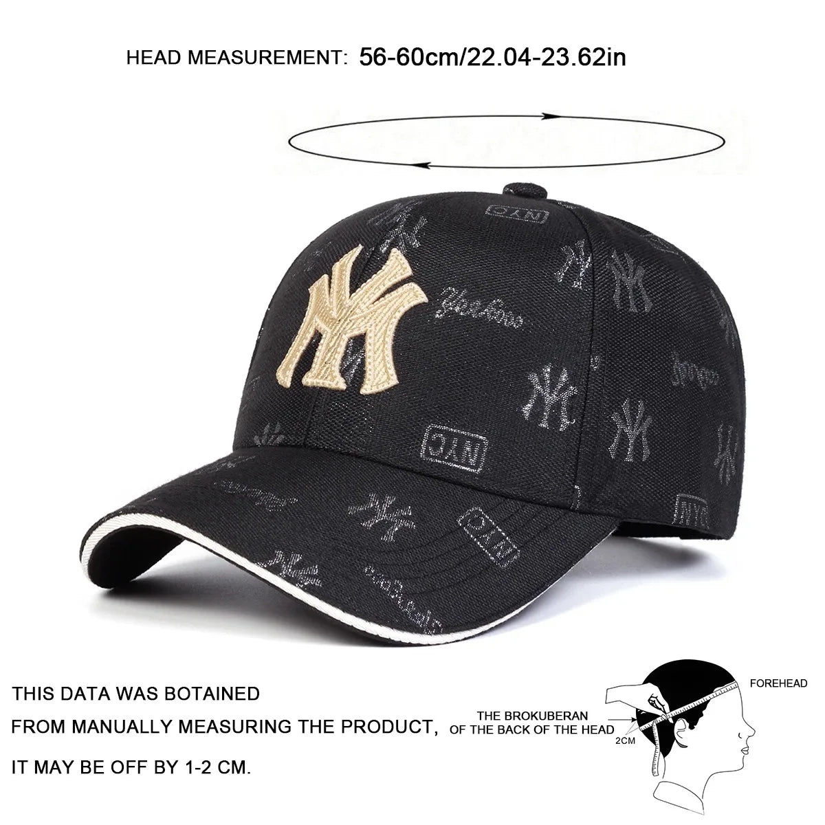 MY Embroidered Baseball Cap