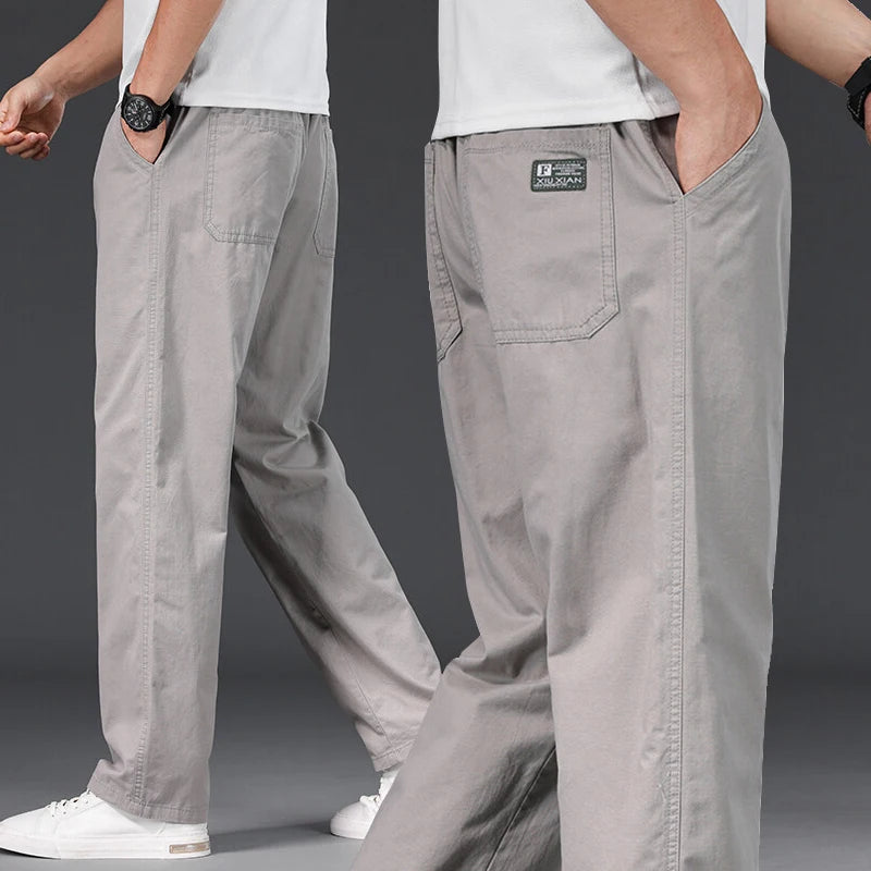 Relaxed Fit Cotton Jogger Pants