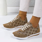 Breathable Cross Strap Sneakers