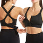 Front Zipper Sports Bra