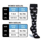 Skull Print Compression Socks