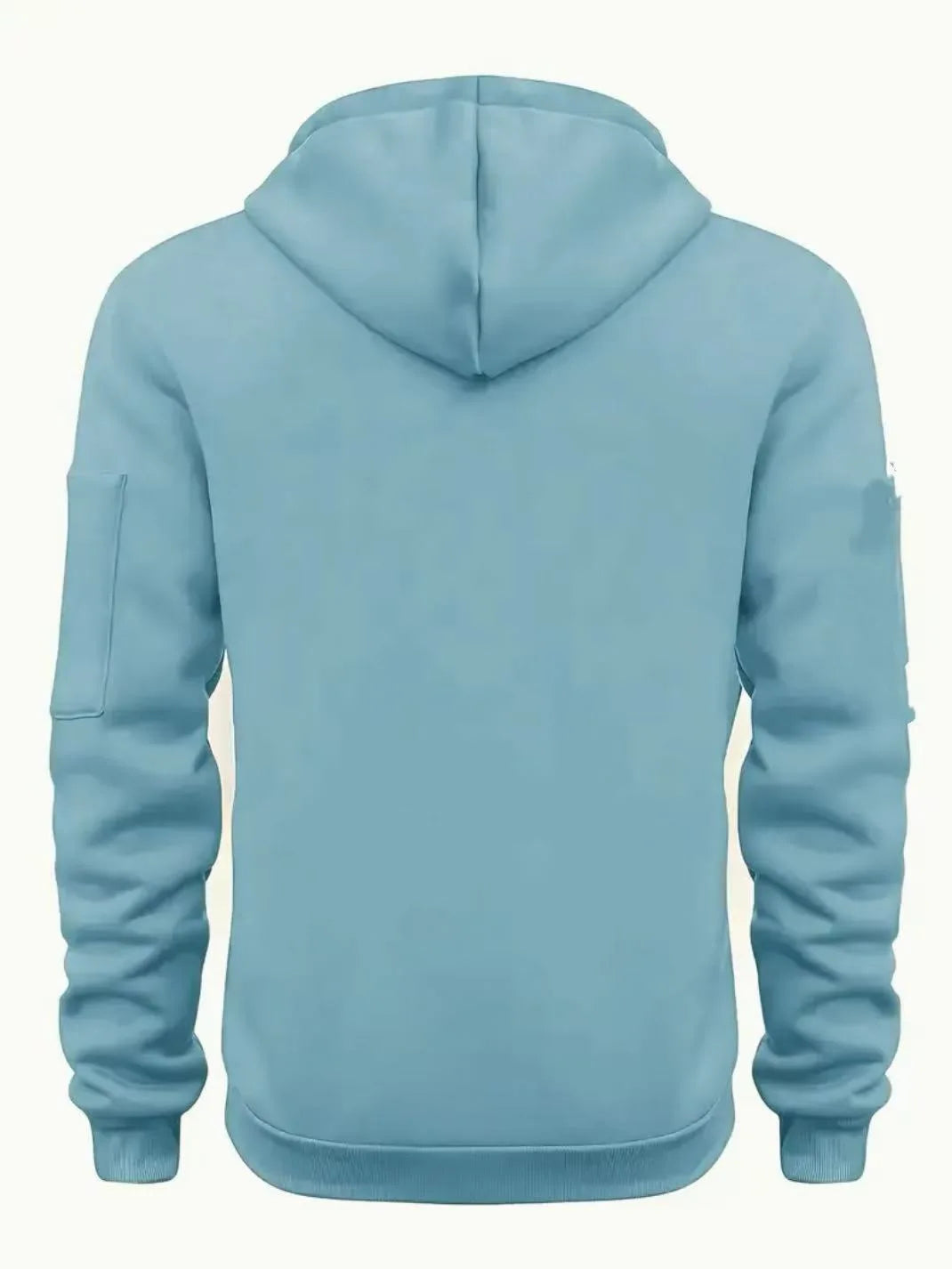Men's Zipper Pocket Hooded Sweatshirt