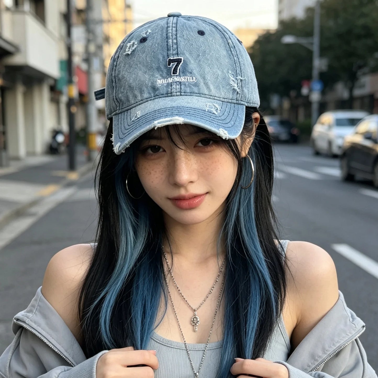 Vintage Distressed Baseball Cap