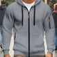 Men's Zipper Pocket Hooded Sweatshirt