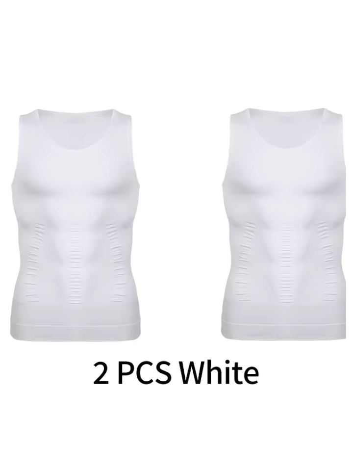 Men's Slimming Compression Vest – Tummy Shaper
