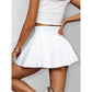Women’s High Waist Tennis Skort with Pockets